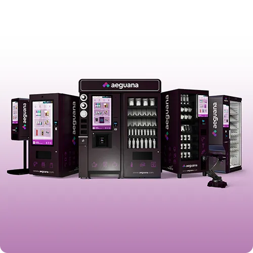 Singing and dancing vending machines by Boostbar.
